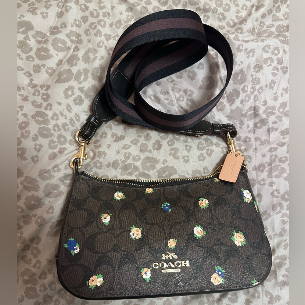 Coach Brown Floral Women's Bag